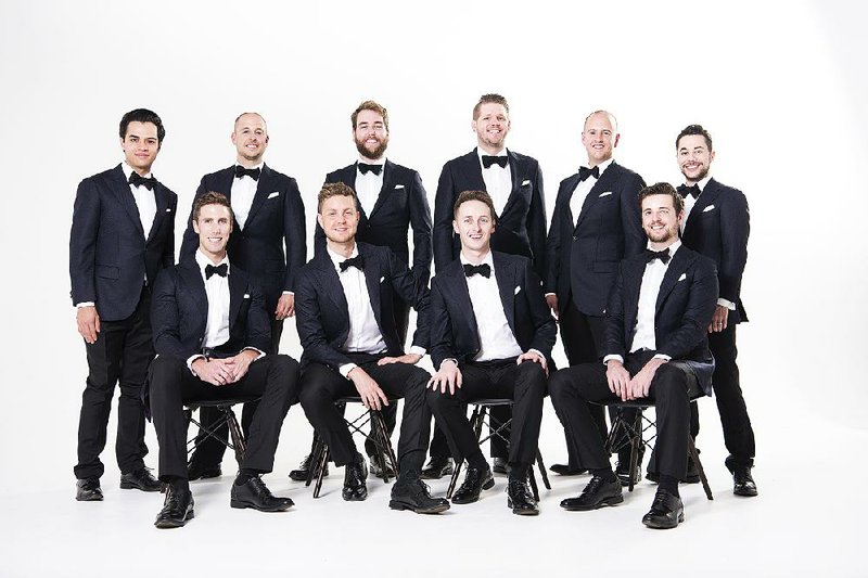 The Ten Tenors kick off a 24-city U.S. tour with a Saturday concert at Little Rock’s Robinson Center Performance Hall. 
