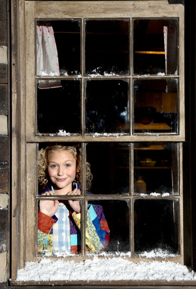 Alyvia Alyn Lind as Dolly Parton in Dolly Parton’s Christmas of Many Colors: Circle of Love