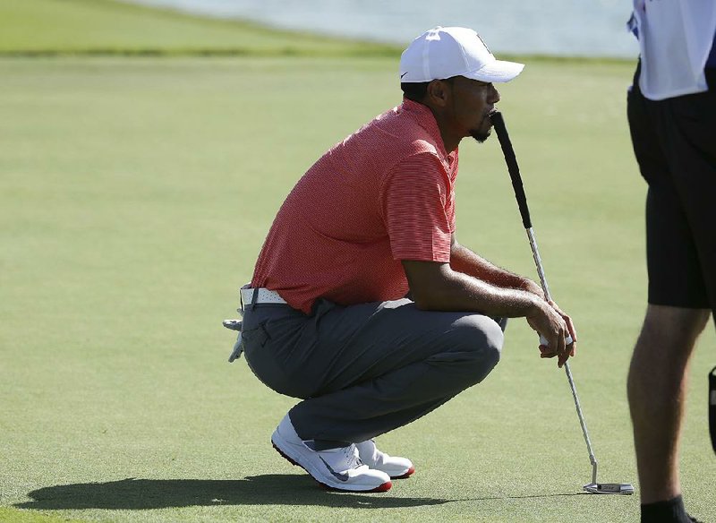 Tiger Woods owns two putters that he considers to be sacred, but that doesn’t stop his 7-year-old son Charlie from trying to play with them.