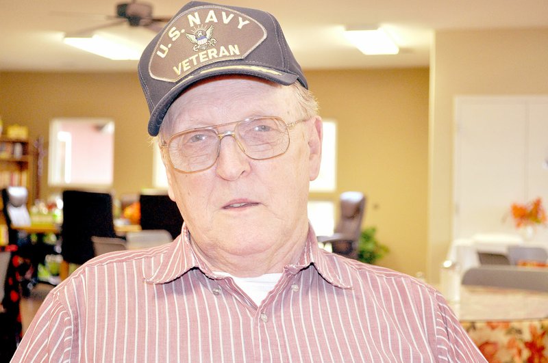 RACHEL DICKERSON/MCDONALD COUNTY PRESS Gairy Osburn, a Navy veteran, attends the Noel Senior Citizens Center regularly.