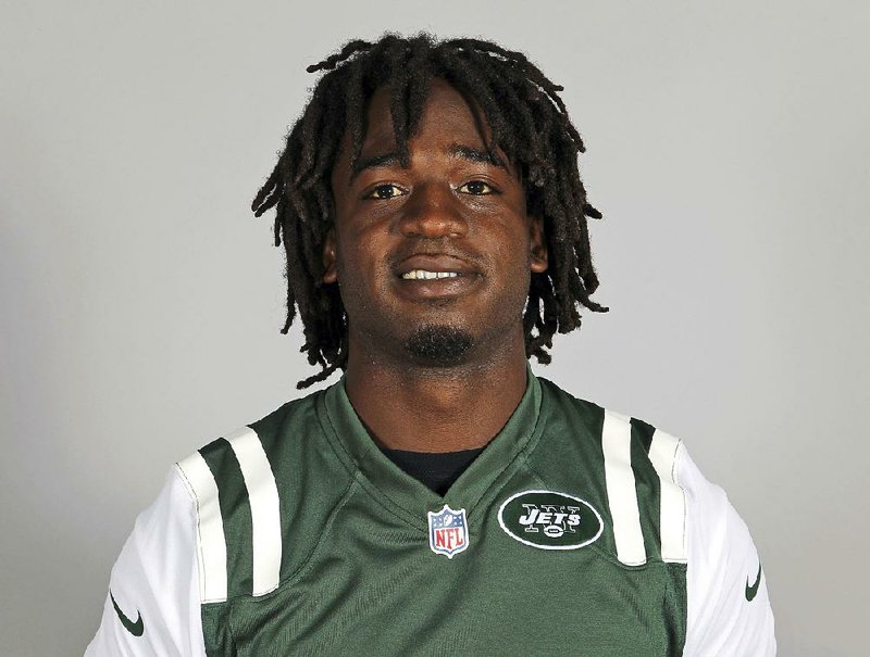 This is a 2013 file photo showing New York Jets running back Joe McKnight.