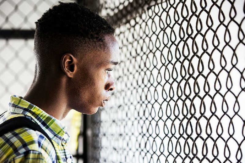 Chiron (Ashton Sanders) is a frequently bullied teenager trying to come to terms with his sexuality and his mother’s addiction issues in Moonlight.