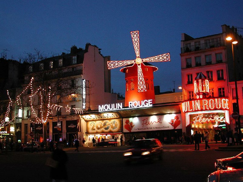 The famous Moulin Rouge dance hall, where cancan kickers have been taking the stage since 1889, is on the fringe of Montmartre. 