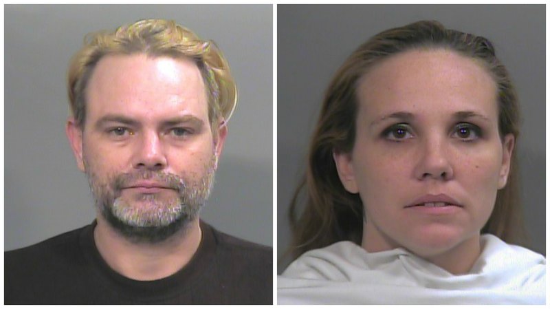 Kevin, left, and Nicole Cook, right. 
