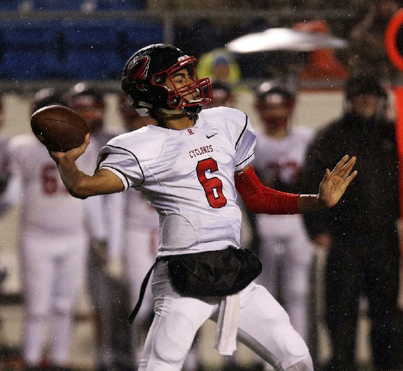 Russellville quarterback Cole Fulsom, who passed for 249 yards and 2 touchdowns and rushed for 75 yards, was named the game’s MVP.