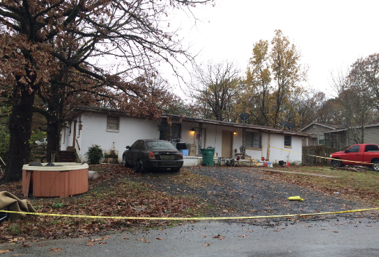Authorities found a woman beaten in front of a house on Vaughn Road in Pulaski County on Sunday morning, the sheriff's office said. She later died at a hospital. 