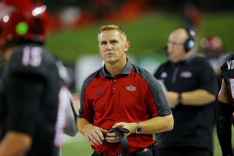 ASU's head coach Blake Anderson