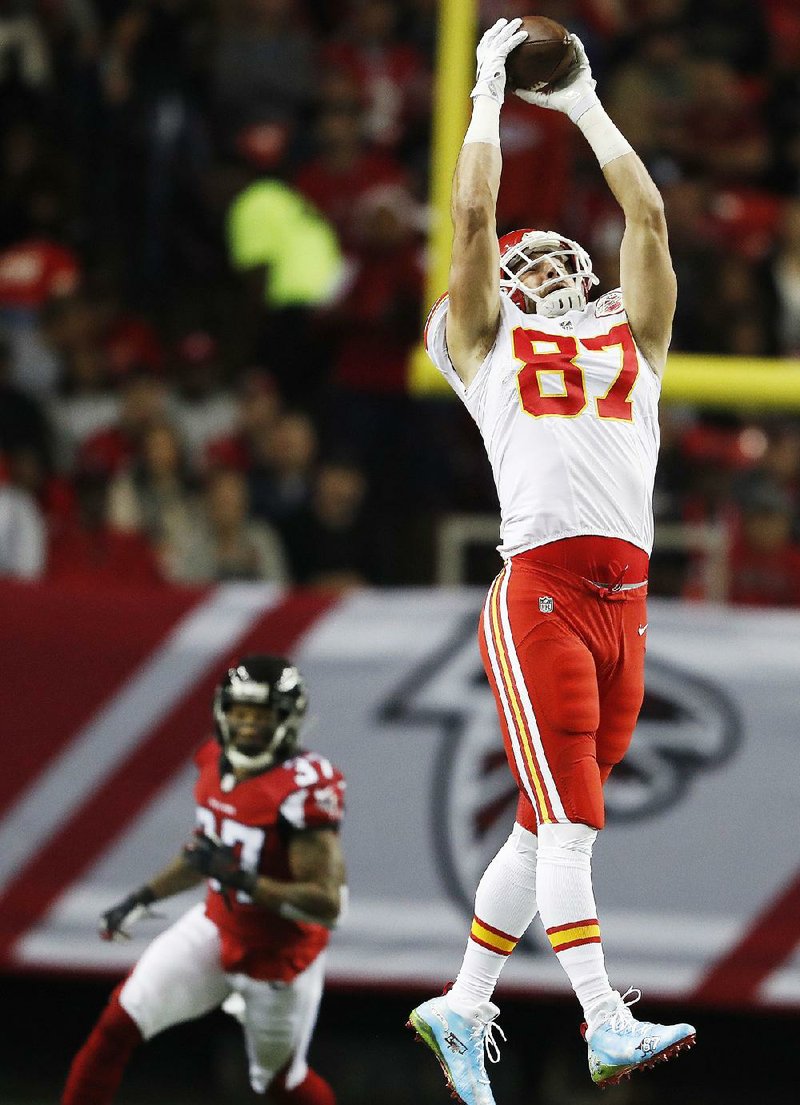 Kansas City tight end Travis Kelce has given Coach Andy Reid what amounts to an additional wide receiver.