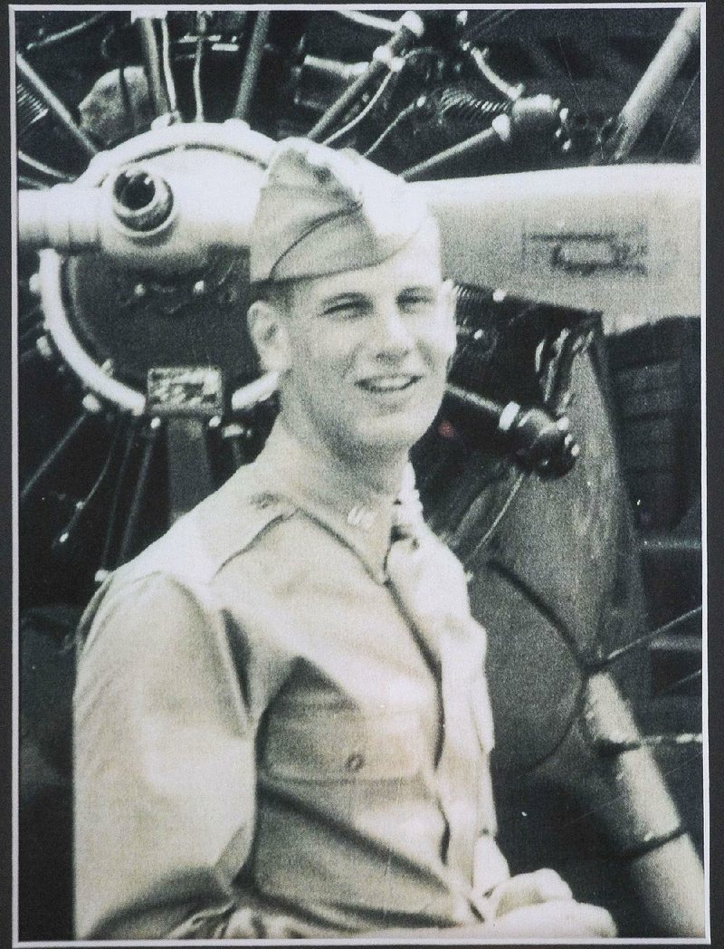 Capt. Floyd Fulkerson, a decorated World War II fighter pilot who is now 95, is being honored with an exhibit at The 1836 Club in Little Rock. 