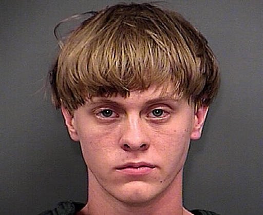 This June 18, 2015, file photo, provided by the Charleston County Sheriff's Office shows Dylann Roof. A judge ruled Friday, Nov. 25, 2016, that Roof is competent to stand trial for the killing of nine black worshippers at a South Carolina church. 