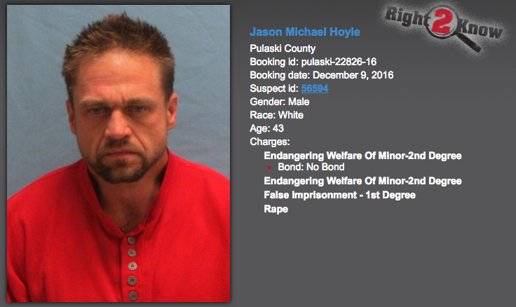 Jason Hoyle, 43, of Sherwood. 