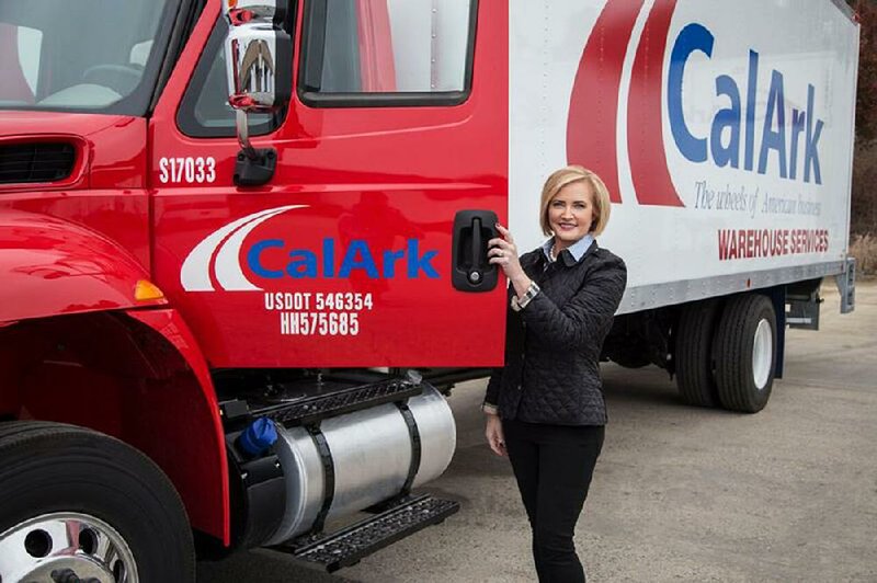 Rochelle Bartholomew, CEO of CalArk trucking company, followed in the footsteps of her father, Tom, who founded the company in 1975.