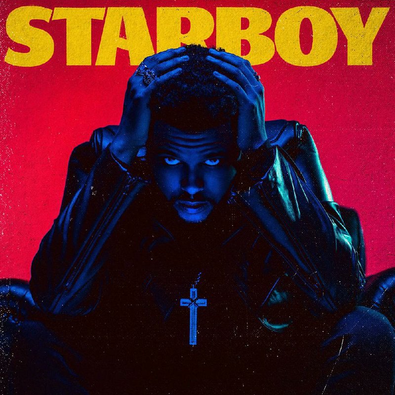 Album cover for The Weeknd's "Starboy"