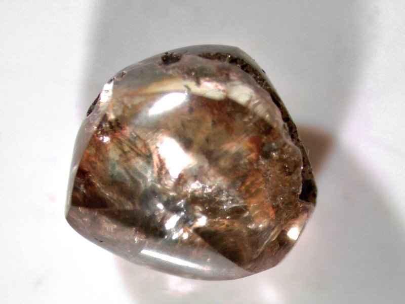 A 1.73 carat diamond found at Crater of Diamonds State Park on Sunday.