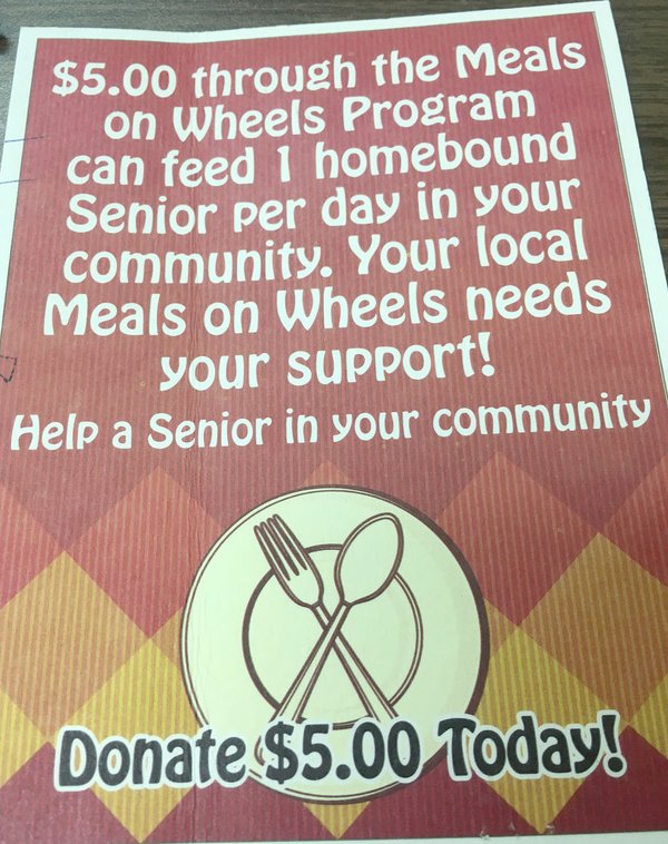 Donations Help Meals On Wheels To Continue