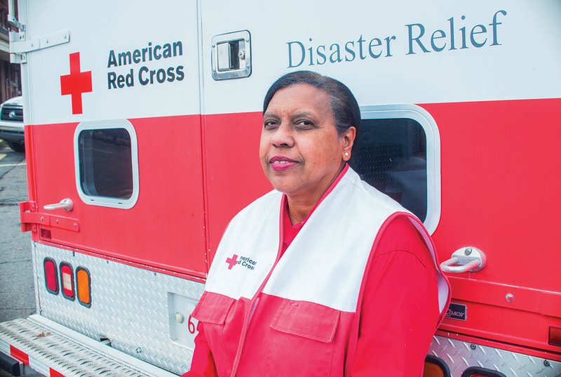 Debbie Ugbade, a longtime American Red Cross volunteer in Hot Springs, advocates for its many services, such as the Red Cross Home Fire Campaign, which seeks to reduce death and injury by fire by installing free smoke alarms for those who need them.