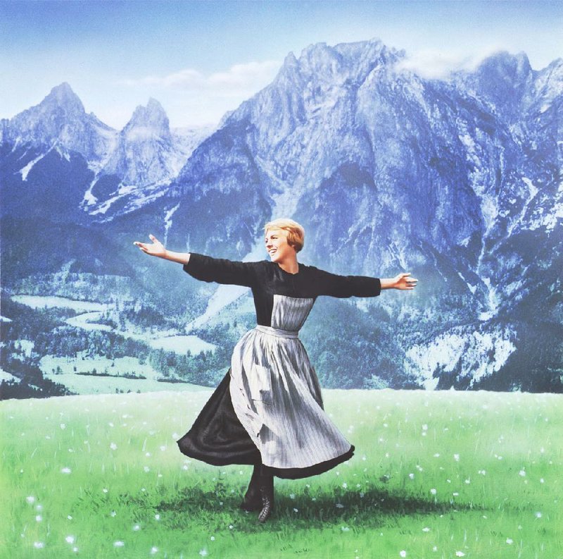 Julie Andrews in The Sound of Music

 