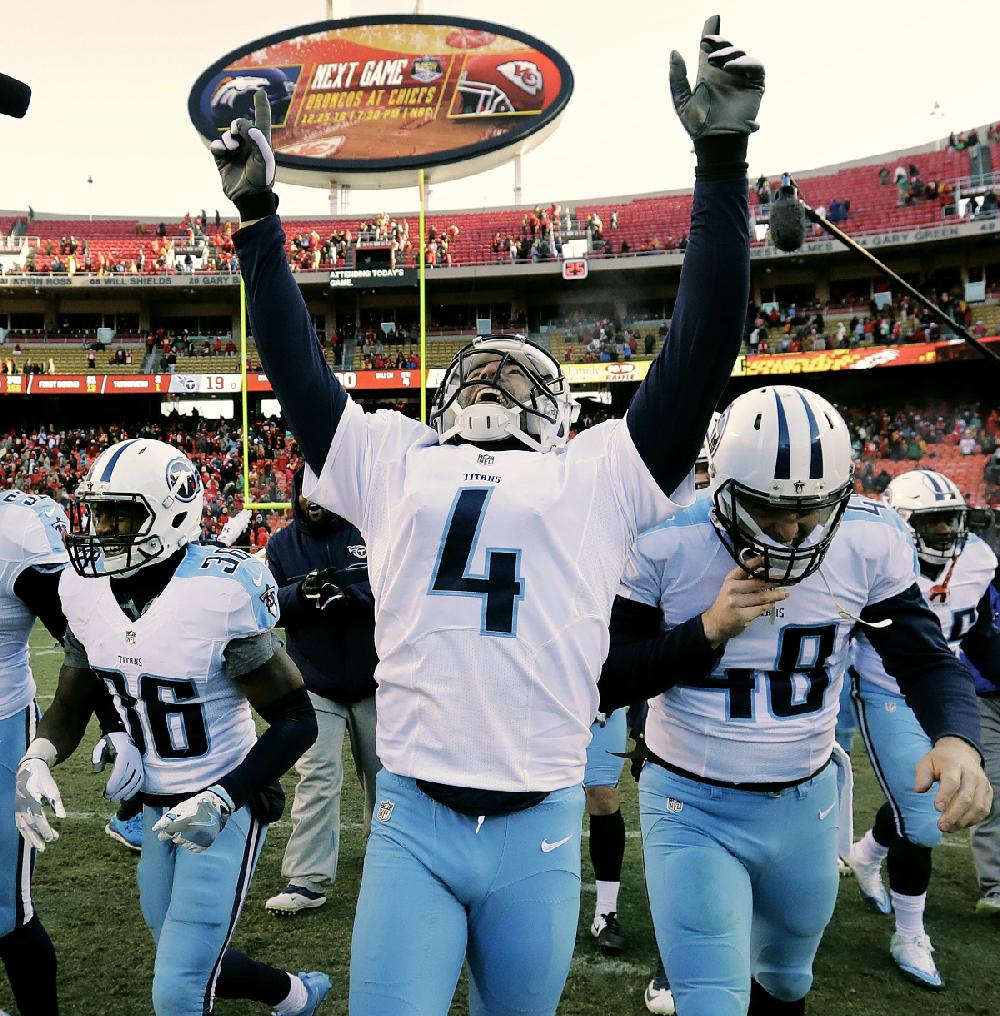 Game-winning field goal ends Titans' season