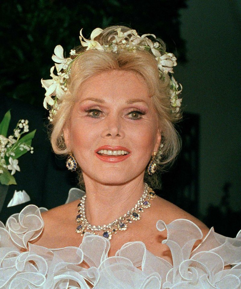 In an Aug. 15, 1986 file photo, actress Zsa Zsa Gabor is shown Los Angeles. 