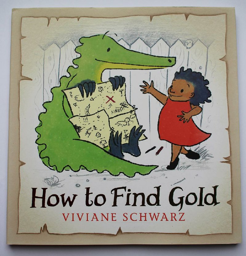 Book cover for How to Find Gold, by Viviane Schwarz