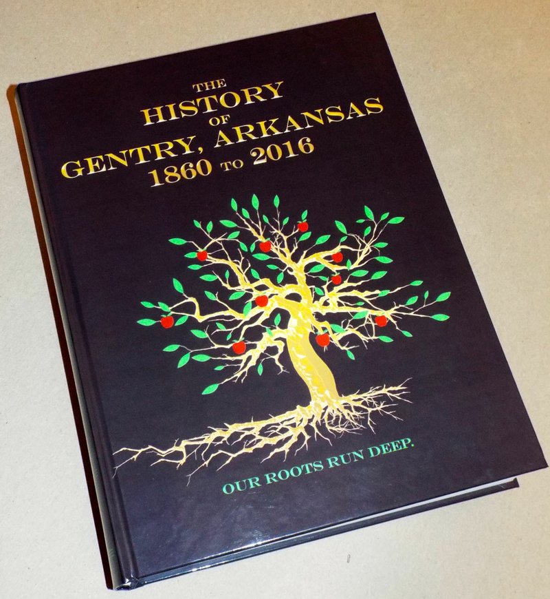 Photo by Randy Moll The new Gentry history book is now available at the Gentry Chamber office.