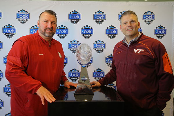 Fuente talks Belk Bowl in Charlotte - Virginia Tech Athletics