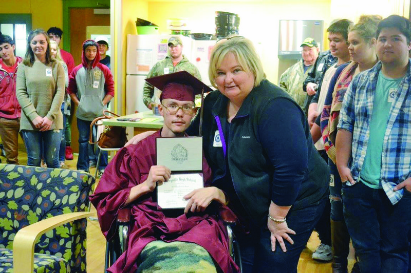 Perryville High School senior with cancer graduates early The