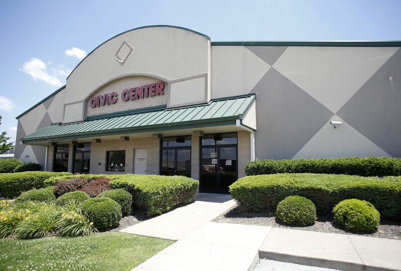 The Springdale Civic Center pictured in June.