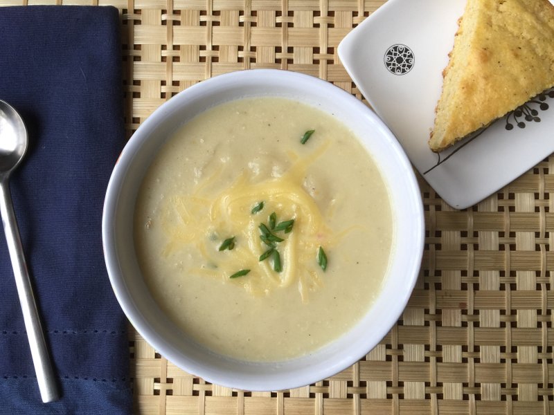 Potato-onion soup and Truman Capote's family's cornbread