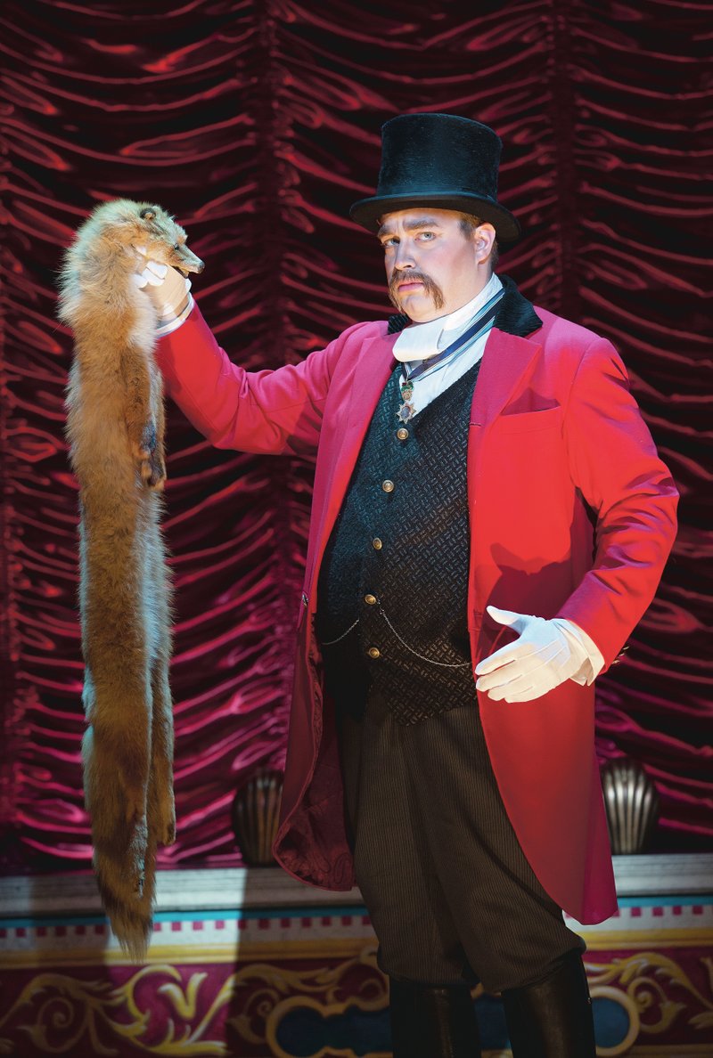  You may have seen John Rapson in “Les Miserables” at the Walton Arts Center only a few short years ago, but this time he’s bringing humor and some accidental (and not so accidental) fatality to “A Gentleman’s Guide to Love and Murder.”