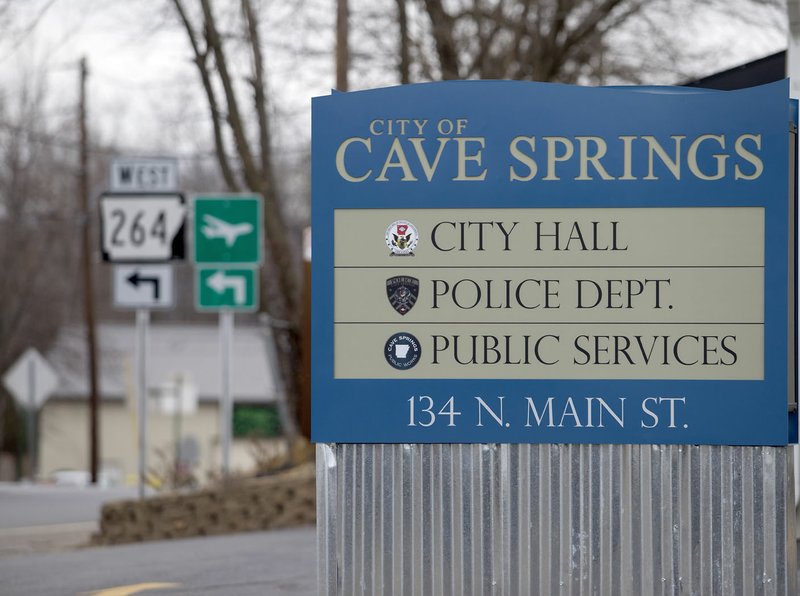 NWA Democrat-Gazette/JASON IVESTER
Cave Springs City Hall; photographed on Thursday, Jan. 5, 2017