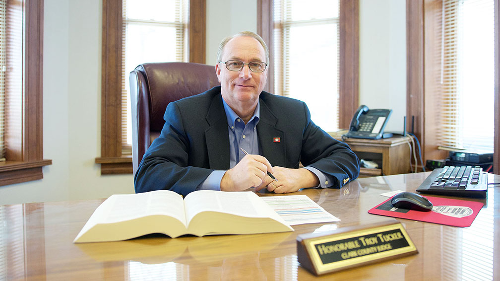 New Clark County judge enjoys public service