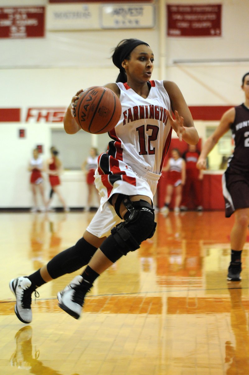 Farmington High School's Kaylee Brown suffered two ACL injuries in her freshman and sophomore seasons, but has returned to the Lady Cardinals' lineup as a senior healthy and ready to lead the team on a successful run through the 5A-West Conference this year.