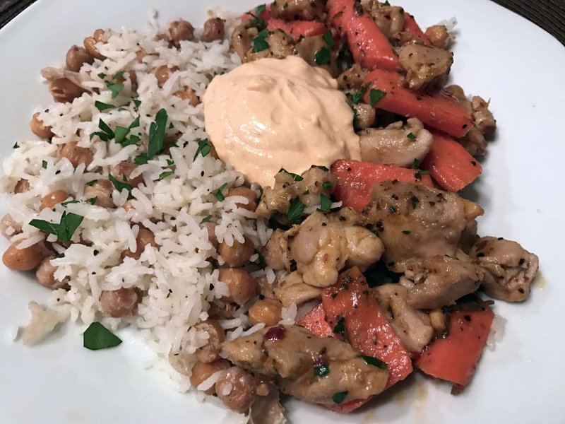 Spicy Chicken & Carrots from Blue Apron