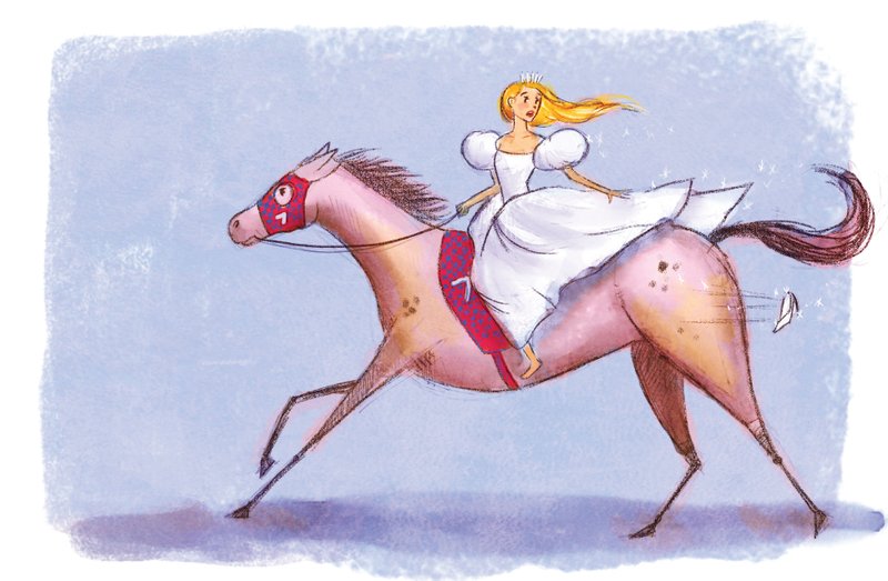 Arkansas Democrat-Gazette Cinderella illustration.