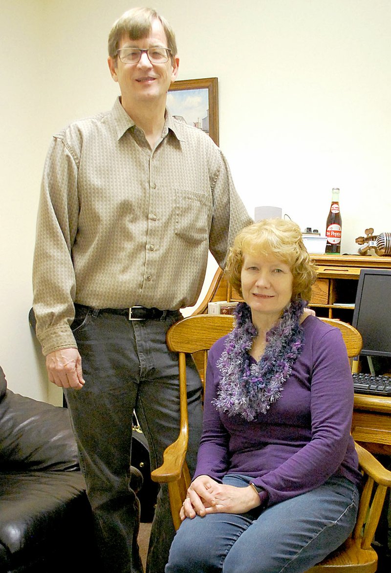 Janelle Jessen/Herald-Leader Paul and Paula Phillips, owners of Whitmore&#8217;s Music, have served musicians in Siloam Springs for nearly four decades. Paula&#8217;s father Paul Whitmore started a piano service business in the 1940s and opened a retail music store in 1968. The Phillips bought the store in 1985.