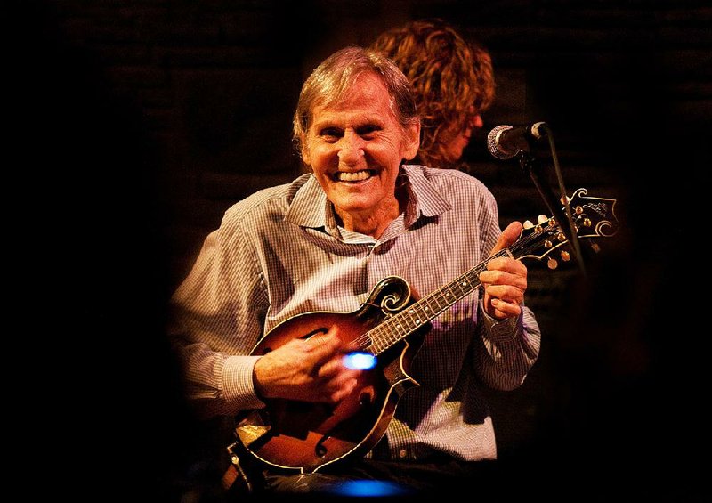 Levon Helm, photographed in 2010, played mandolin at one of his popular Ramble performances at his barn in Woodstock, N.Y.