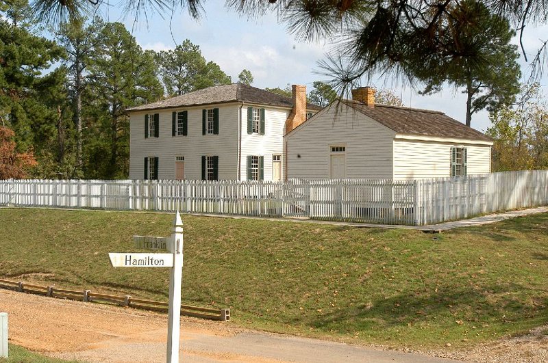 The 1836 courthouse at Historic Washington State Park is where the trial part of the recent Trial by Jury Dinner was held.