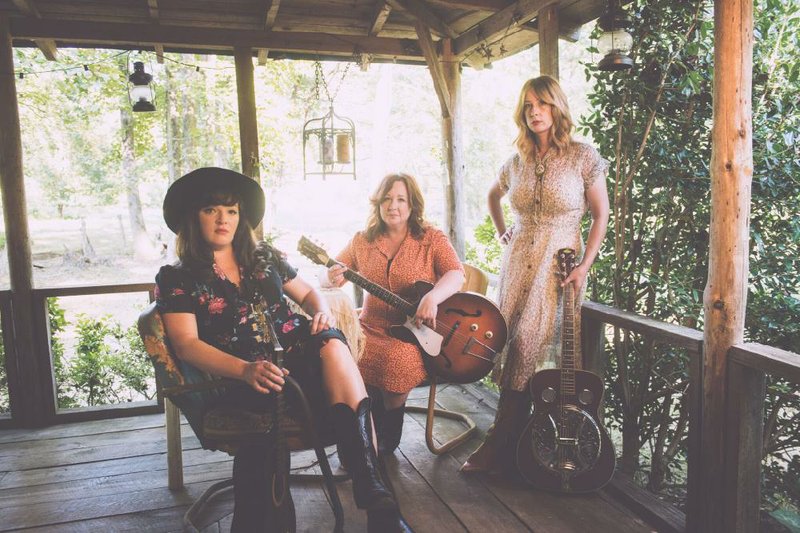 The Wildflower Revue — Bonnie Montgomery (from left), Amy Garland Angel and Mandy McBryde — celebrate the release of their debut album with a show Saturday at Dreamland Ballroom in Little Rock.
