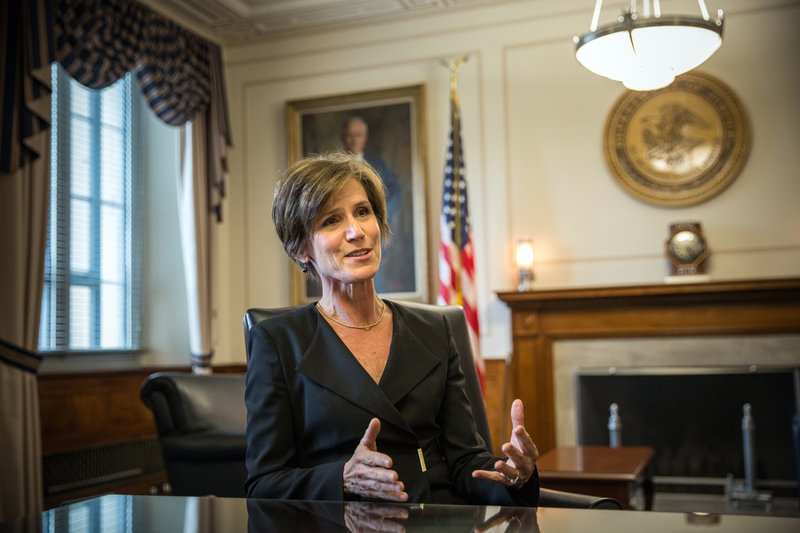 Deputy Attorney General Sally Yates, seen in May 2015, led the clemency initiative alongside other criminal justice reform efforts. 