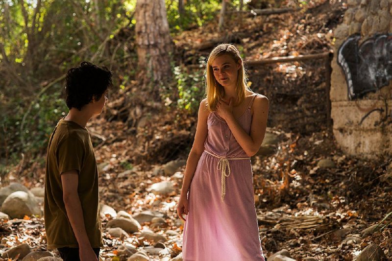 Jamie (Lucas Jade Zumann) and Julie (Elle Fanning) are adolescents trying to negotiate the fraught world of late ’70s California in Mike Mills, semi-autobiographical 20th Century Women.