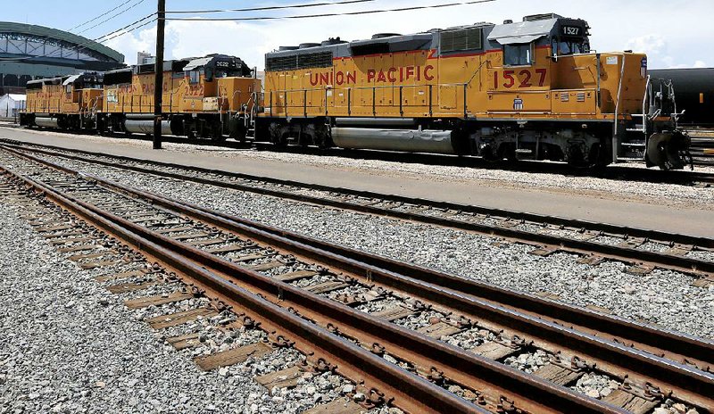 Union Pacific Corp. on Thursday reported a fourth-quarter profit of $1.14 billion.
