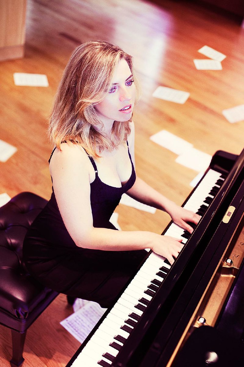 Pianist Natasha Paremski solos Saturday with the Symphony of Northwest Arkansas at Fayetteville’s Walton Arts Center.
