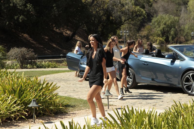 Raven Gates appears on 'The Bachelor' in this photo provided by ABC.
