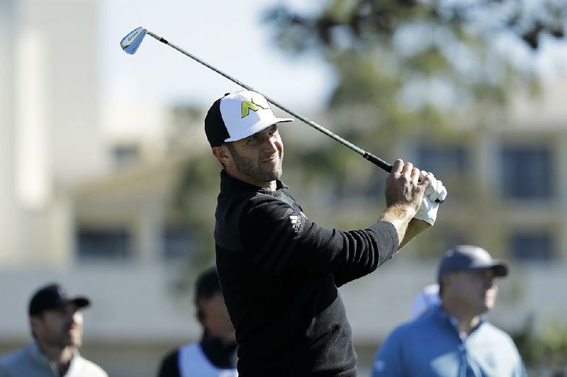 Dustin Johnson will be one of the golfers tackling the new Torrey Pines layout during this weekend’s Farmers Insurance Open. 