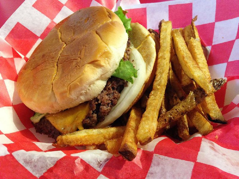 A David’s Burgers cheeseburger shows that the best burgers depend on fresh ingredients. 