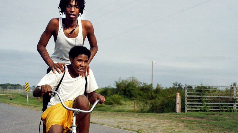 Brayden (Kordell “KD” Johnson) and Dayveon (Devin Blackmon) are young teens who get caught up in the gang culture of rural Arkansas in Amman Abbasi’s Dayveon.