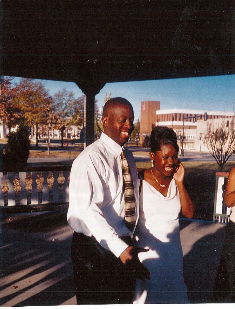 James and Kim Wilson were married on Nov. 24, 2001. They were in the gifted and talented program at Pulaski Heights Junior High in Little Rock. “I knew when I met her that she was a sweet girl, that she was a wholesome girl,” he says. “But I didn’t know it was going to end up like this. We just take things one day at a time.”