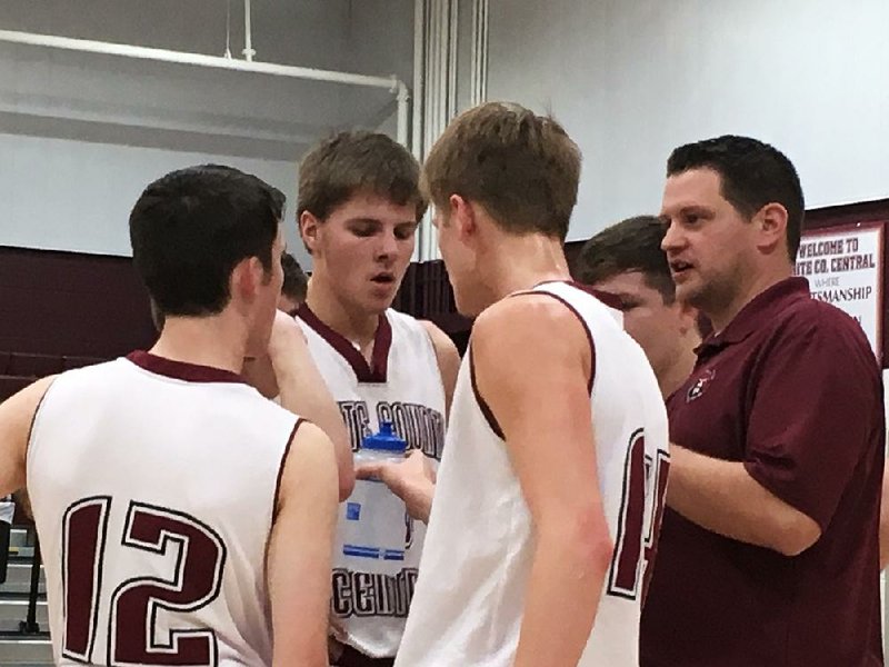 Ryan Koerdt (right) was hired as the new girls basketball coach at Russellville. Koerdt, who coached the White County Central boys for the past seven seasons, replaces Sherry White, who retired in April.
(Submitted photo)
