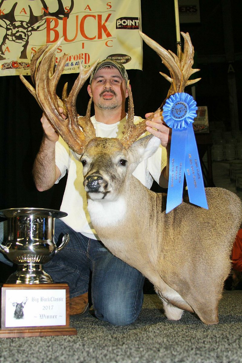 Alan Schales took home top honors at the Arkansas Big Buck Classic after taking down a non-typical buck on Nov. 12 at Cache River National Wildlife Refuge that scored him 2051/8 points.
